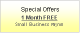 Text Box: Special Offers1 Month FREESmall Business Payroll
